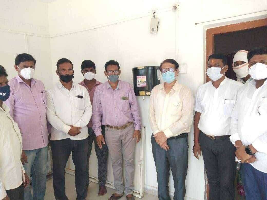 प्रा आ.केंद्र मांडवा उप केंद्र धानोली येथे मा.आमदार संजय धोटे यांच्या हस्ते लोकार्पण