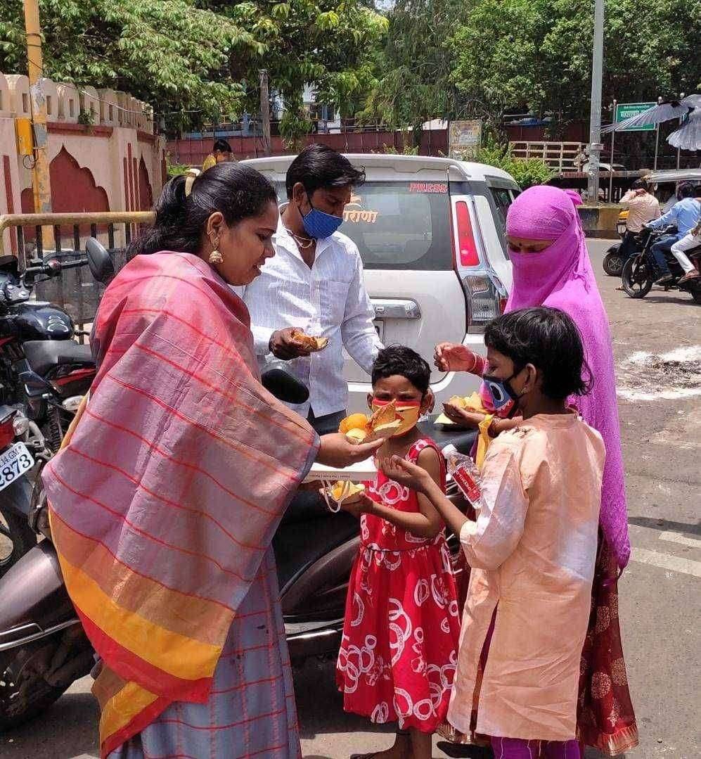 महाराणा प्रतापसिंह यांची ४८१ वी तिथी नुसार जयंती अन्नदानाने साजरी...