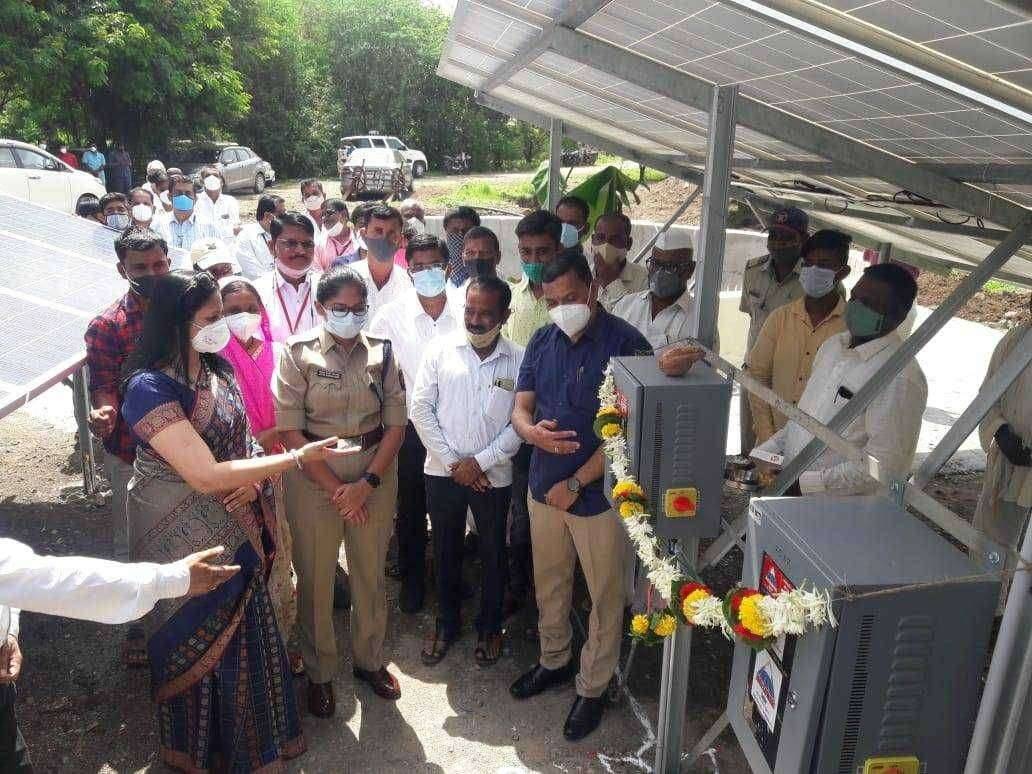 चिंचणी गाव झाडामुळे बनले आॅक्सीजन पार्क - मुख्य कार्यकारी अधिकारी दिलीप स्वामी..