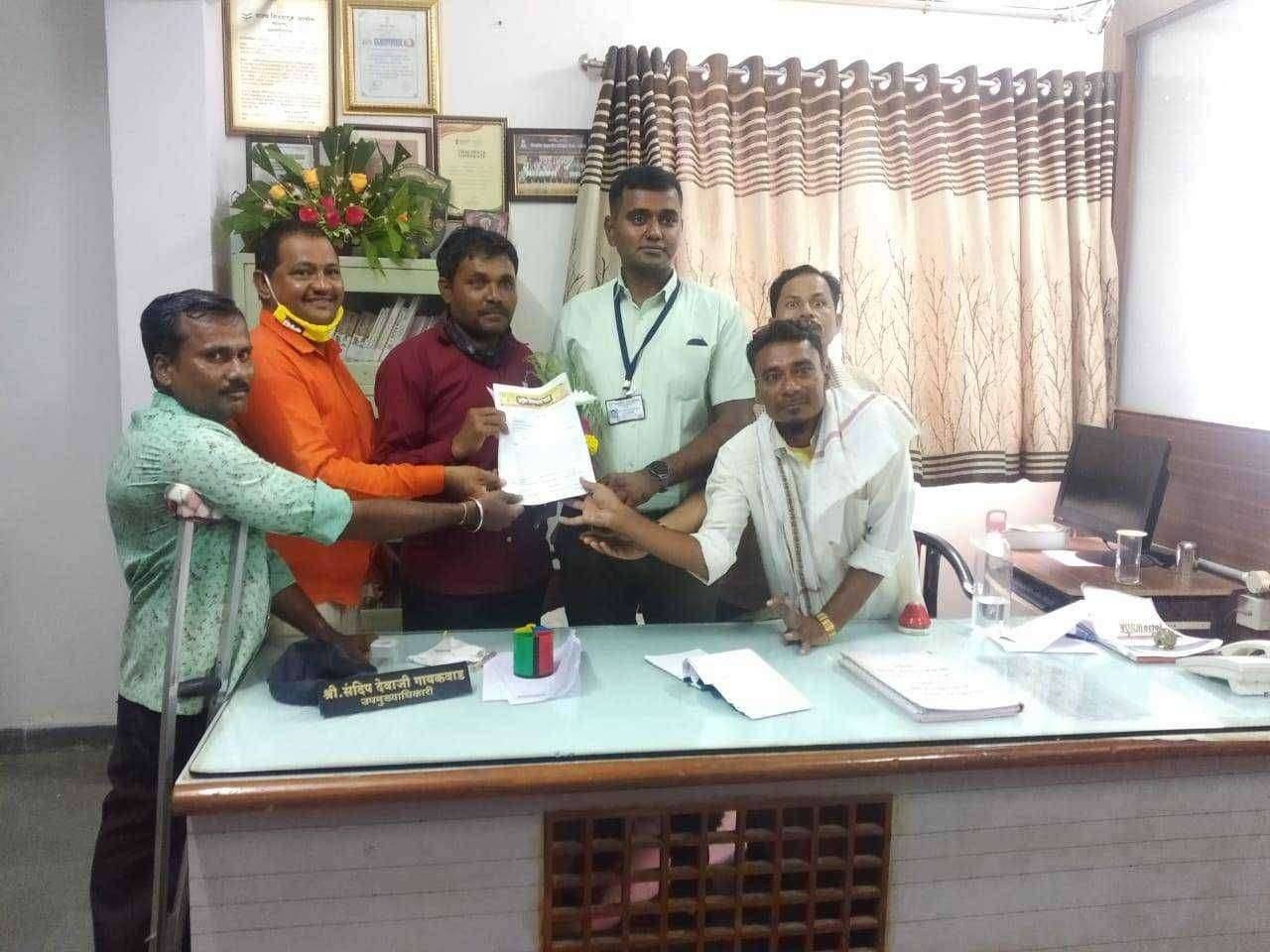 ?️ अमळनेर कट्टा...दिव्यांगा ना योजनेचे लाभ द्या...राष्ट्रीय विकलांग पार्टीचे नगरपरिषदेला निवेदन..