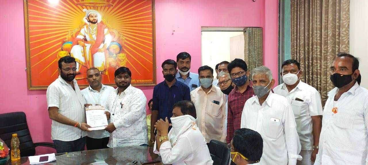 कळंब नूतन नगराध्यक्ष संजयजी मुंदडा यांनी संत रविदास मंदिरासाठी जागा उपलब्ध करून द्यावी विकास कदम युवक जिल्हाध्यक्ष राष्ट्रीय चर्मकार महासंघ..