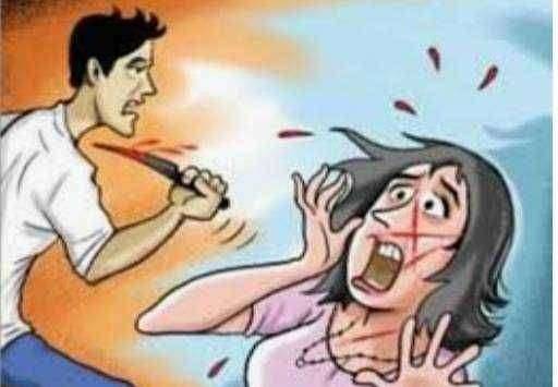 ?धक्कादायक... राग आलेल्या पतीने पत्नीची चाकू भोसकून केली हत्या...!