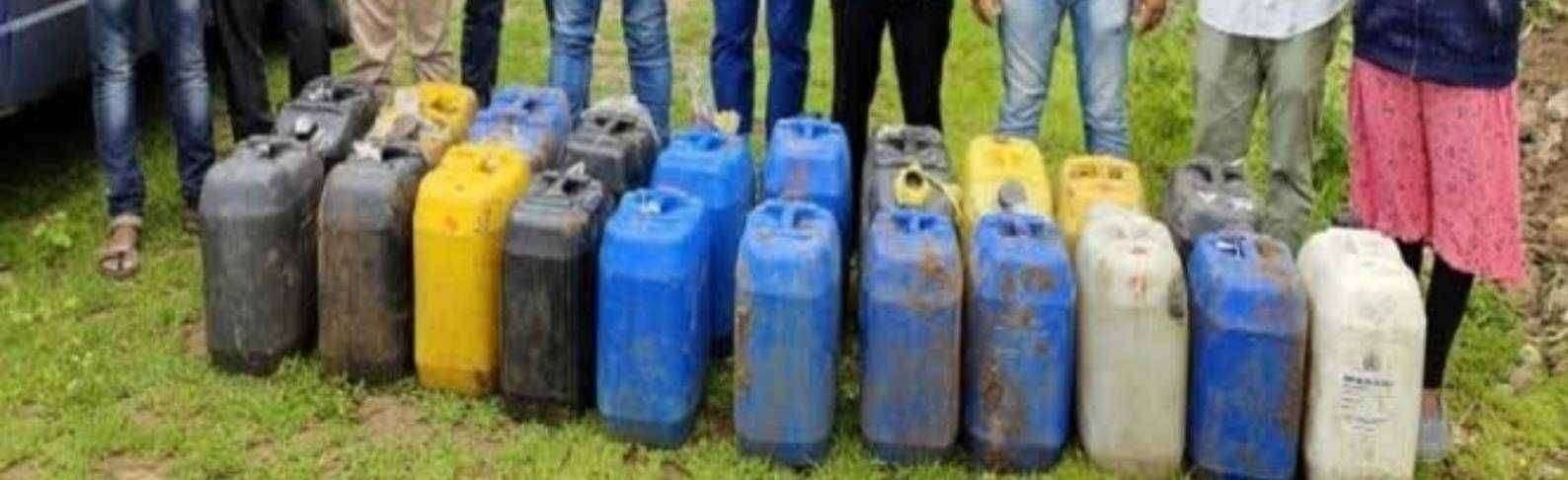 ?️अमळनेर कट्टा..ताडेपुरा भागात दोन ठिकाणी अवैध दारू अड्ड्यावर पोलिसांची धाड..!