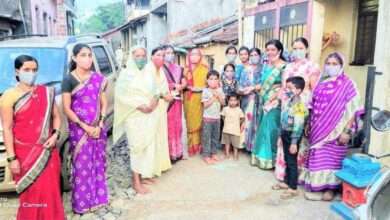 सप्तरंग सामाजिक बहुउद्देशीय संस्थेनी जपली सामाजिक बांधिलकी