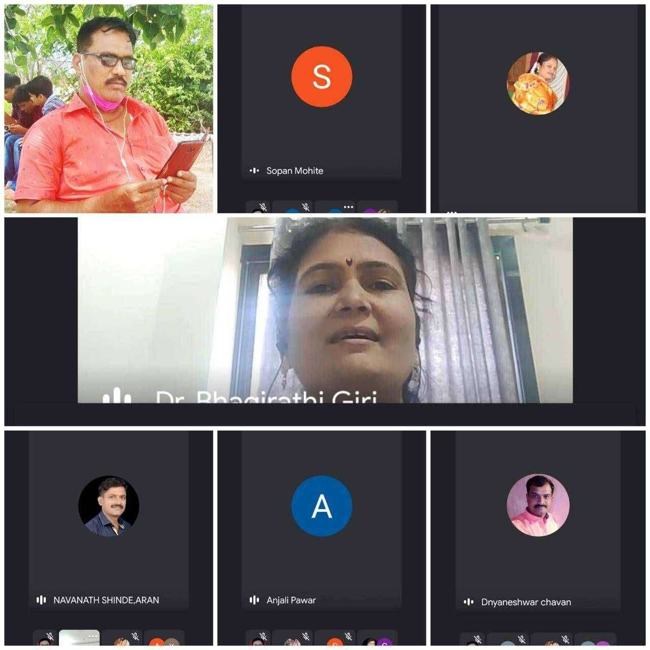 डॉ. भागिरथी गिरी मॅडम वरिष्ठ अधिव्याख्याता डाइट लातुर यांचे मार्गदर्शनाखाली केंद्र अरण व कुर्डुवाडी बिट ची ब्रिज कोर्स कार्यशाळा संपन्न