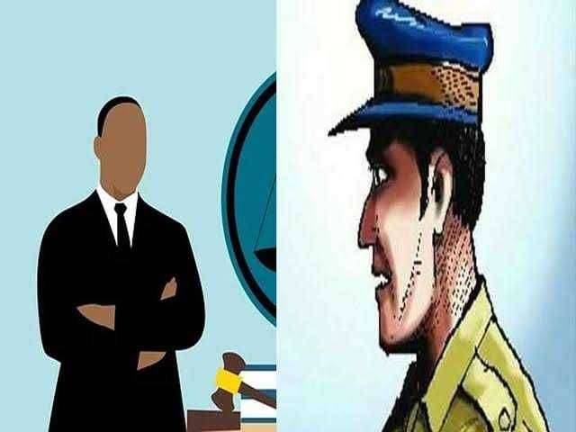 मुंबईत 'पोलिस प्रॅक्टिस' विरोधात कोर्टाच्या वकिलांनी मोर्चा उघडला