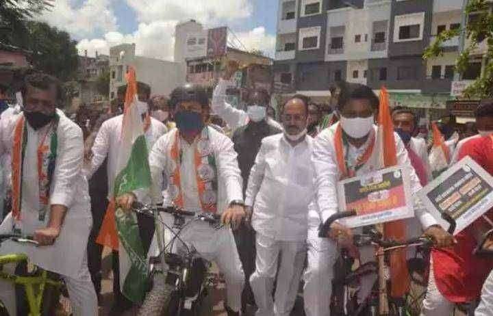 काँग्रेस रॅली प्रकरणी 25 जणांवर सिटी चौक पोलीस ठाण्यात गुन्हा दाखल