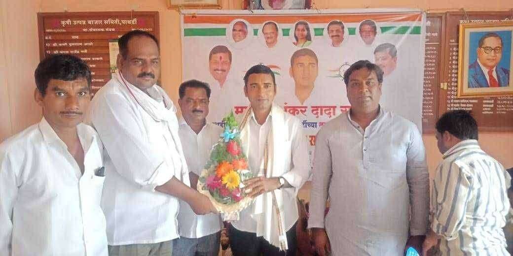 पाथर्डी मार्केट कमेटीच्या वतीने राष्ट्रवादी काँग्रेसचे नवनिर्वाचित अध्यक्ष शिवशंकर राजळे यांचा सन्मान सोहळा संपन्न