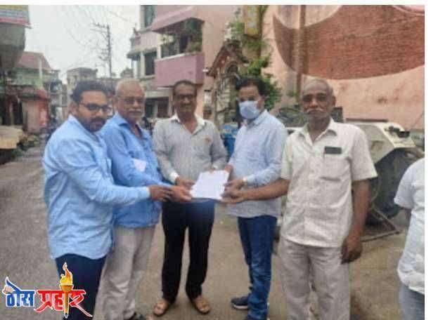 सावदा येथील कुलदैवत निमजाय माता मंदिरचा रस्ता आमदार निधीतून करून द्यावा : शिवसेनेची मागणी