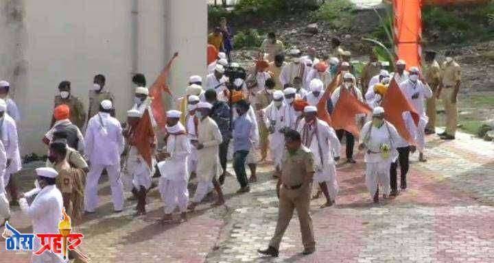 गोपाल काल्याने आषाढी यात्रेची सांगता गोपाळ कृष्ण मंदिरात भक्तिमय वातावरणात पार पडला गोपालकाला सर्व संतांच्या पालख्या परतीच्या मार्गावर