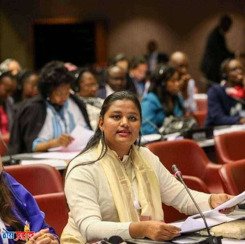 जिल्ह्याच्या हक्काचे १० टीएमसी पाणी द्या; लोकसभेत खा. डॉ. हिना गावीत यांची मागणी