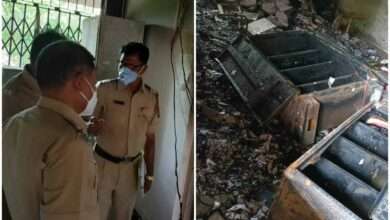 मंठा पंचायत समितीच्या एमआरईजीएस विभागाला लागलेल्या आगीत महत्त्वाची कागदपत्रे जळून खाक गटविकास अधिकारी मच्छिंद्र धस यांनी भ्रष्टाचार लपविण्यासाठी आग लावल्याचा संशय...