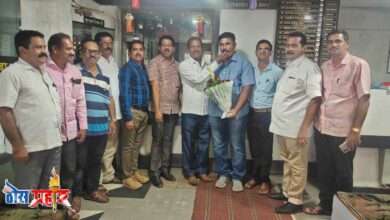 राहूल दत्ताजीराव पवार यांचा मुख्याध्यापकपदी निवड झाले जिल्हाध्यक्ष काकासाहेब भोकरे यांचे मार्फत सत्कार संपन्न