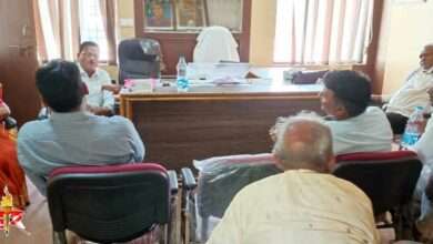 नारंड्यात शिष्टाचार डावलून ग्राम पंचायतीचे लोकार्पण पत्रकार परिषद ; सरपंचावर शिस्तभंगाची कारवाई करा