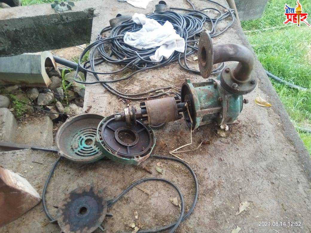 चोरांचे निंभोरा पोलीस स्टेशन ला महिनाभरा नन्तर पुन्हा एकदा आव्हान