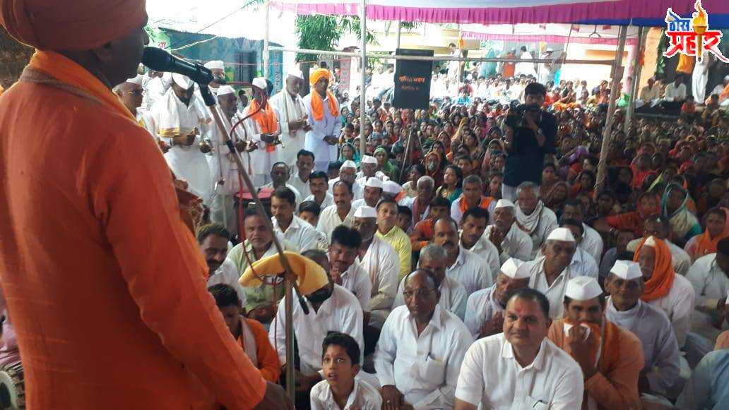 श्री हनुमान मंदिर कलश रोहन समारंभ श्री गणेशाची मुर्ती व श्री शनी महाराज शिला स्थापना श्री गणेश मंदिर कलश रोहन सोहळा संपन्न