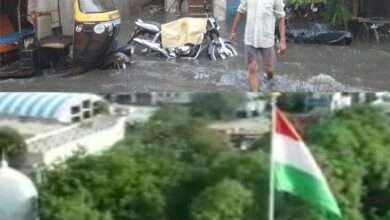 उंच गगनी तिरंगा तर फडकला..!पण इकडे जोशीपुरा तुंबला.. नगरपालिका,ठेकेदाराचे दुर्लक्ष