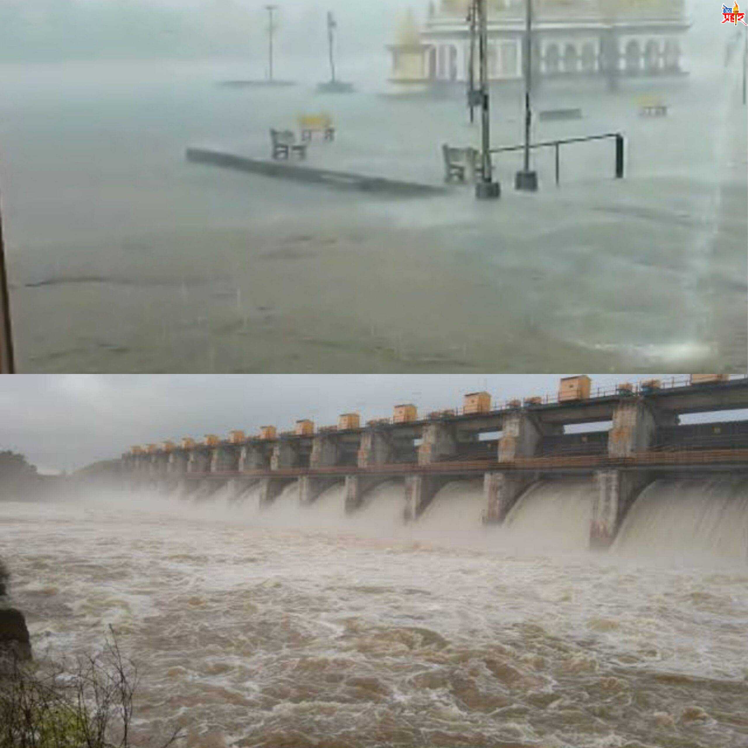 बोरी नदी काठावरील गावांना तहसीलदार मिलिंदकुमार वाघ यांनी दिला सतर्कतेचा इशारा..!