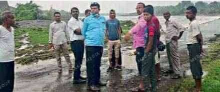 बोरी नदी काठावरील गावांना प्रशासनाचा सतर्कतेचा इशारा