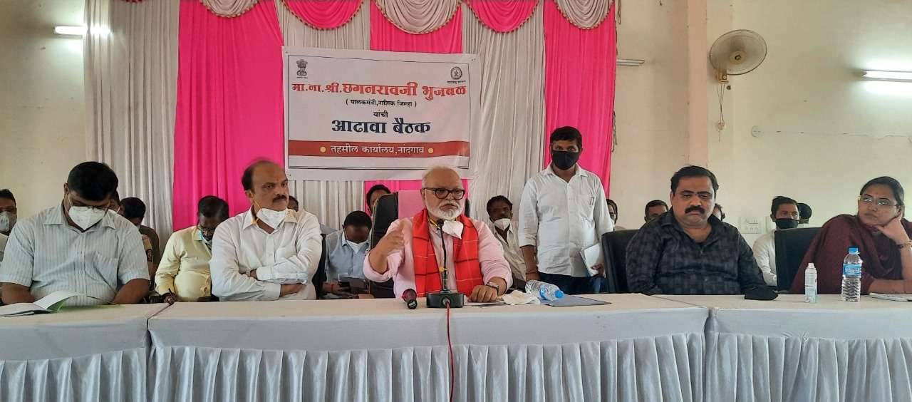 अतिवृष्टी बाधित एकही शेतकरी पंचनाम्यापासून वंचित राहता कामा नये : पालकमंत्री छगन भुजबळ कोकण व पश्चिम महाराष्ट्राच्या धर्तीवर नाशिक जिल्ह्यातील शेतकऱ्यांना देणार मदत