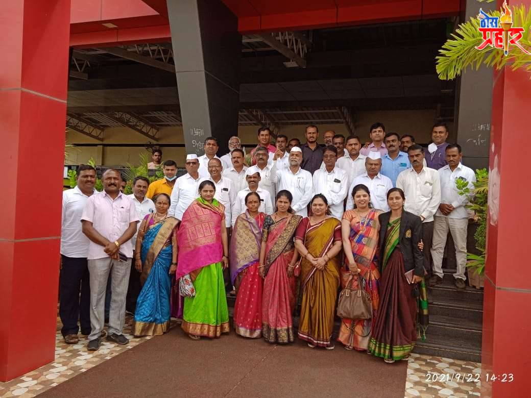 दिंडोरी तालुका महाराष्ट्र राज्य गांवकामगार पोलीस पाटील संघाचा पोलीस पाटील स्नेह मेळावा उत्साहात संपन्न