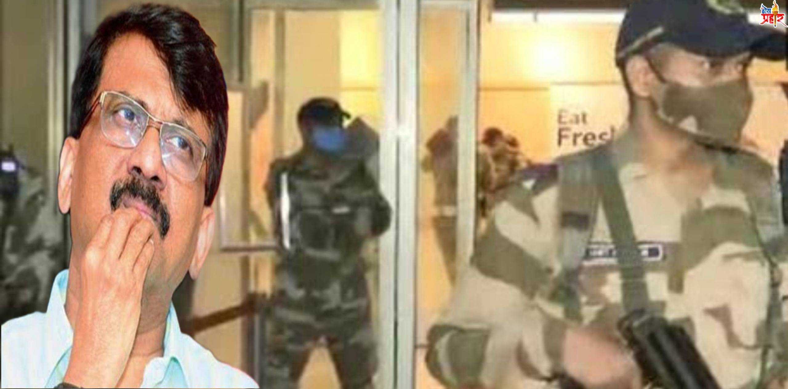 राणेंची धमकी आणि संजयाची वाढली सुरक्षा..! तोंडी फाईट आणि सिक्युरिटी टाईट..!