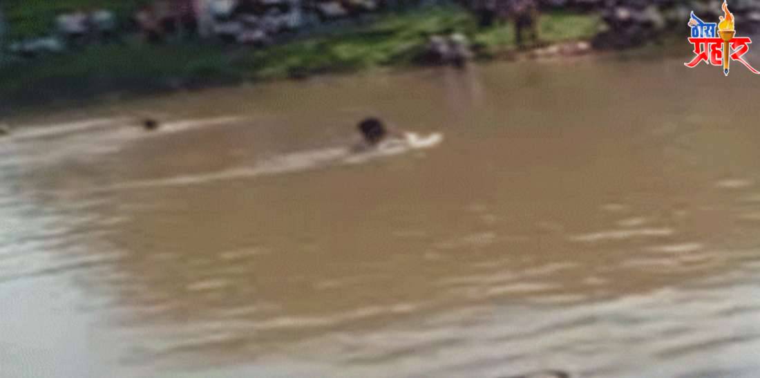 शहापूर येथे नाल्यात पडून गाळात फसल्याने एकाचा मृत्यू...