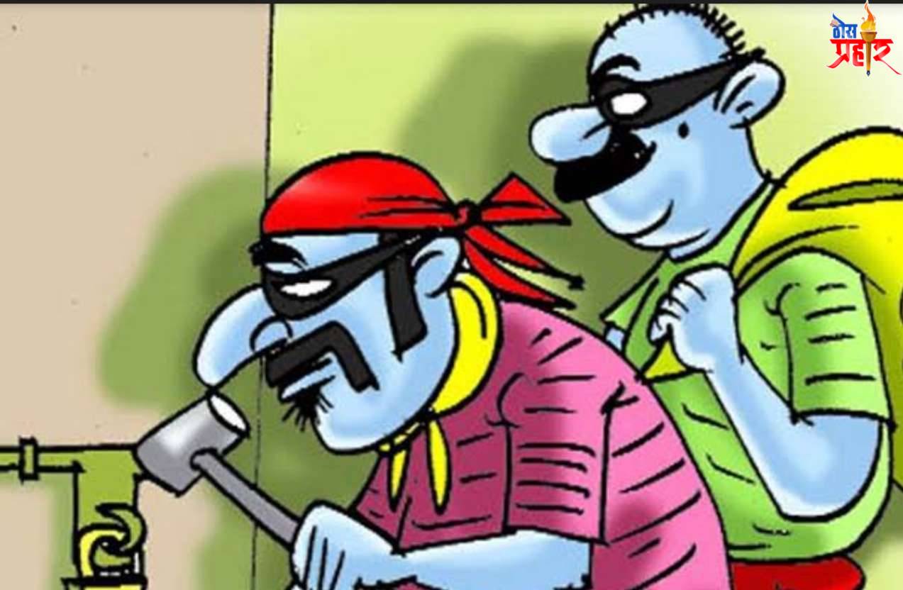 चौबारी येथे चोरट्यांनी पुन्हा दुकान फोडले...६० हजाराचा ऐवज केला लंपास...