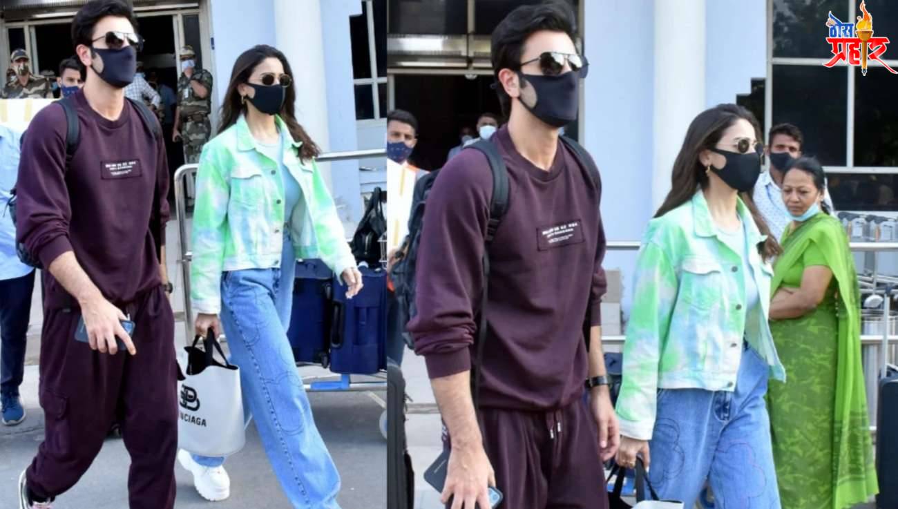 रणबीर आणि आलिया विवाहासाठी जोधपूर ला रवाना..!