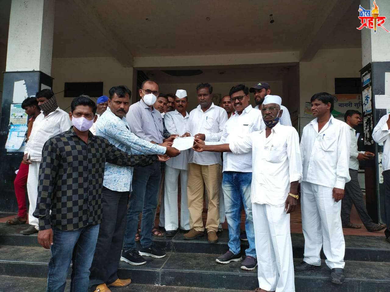 ओबीसींच्या राष्ट्रीय जनगणनेसाठी वंचितचे येवल्यात धरणे आंदोलन!