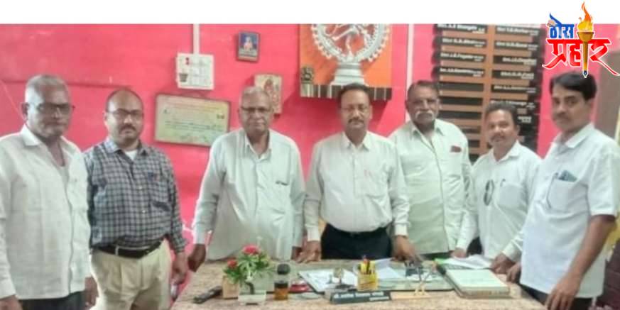 श्रीमती एस.पी.राणे माध्य. विद्यालय खिर्डी खुर्द मध्ये शिक्षक - पालक सभा संपन्न