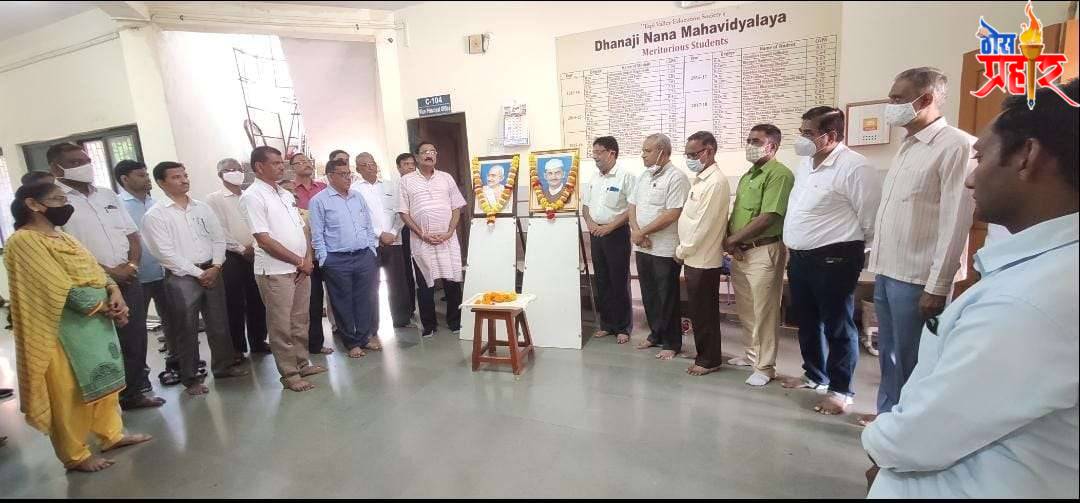 महात्मा गांधी व लालबहादूर शास्त्री यांचा आदर्श तरुण पिढीने घ्यावा - डॉ सतीश चौधरी