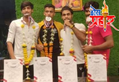 राज्यस्तरीय पॉवर लिफ्टिंग स्पर्धेत मसल्स फॅक्टरी अँड क्रॉस फिट जिम विजयी