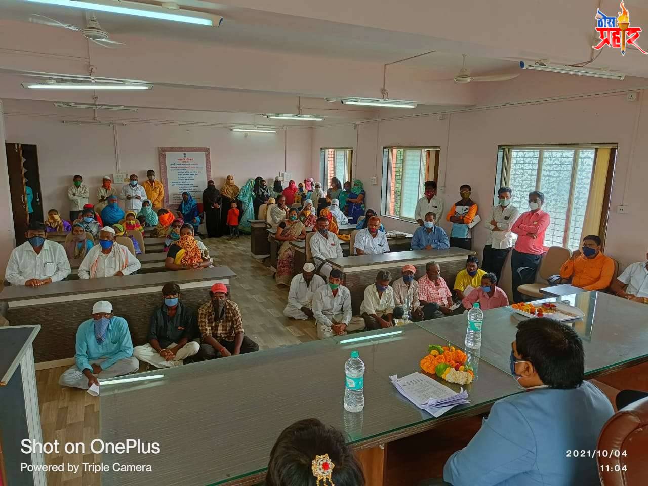 अमृत महोत्सवी वर्षानिमित नगर परिषद परंडा येथे दिवाणी न्यायालय च्यावतीने विधि साहाय्य शिबिर