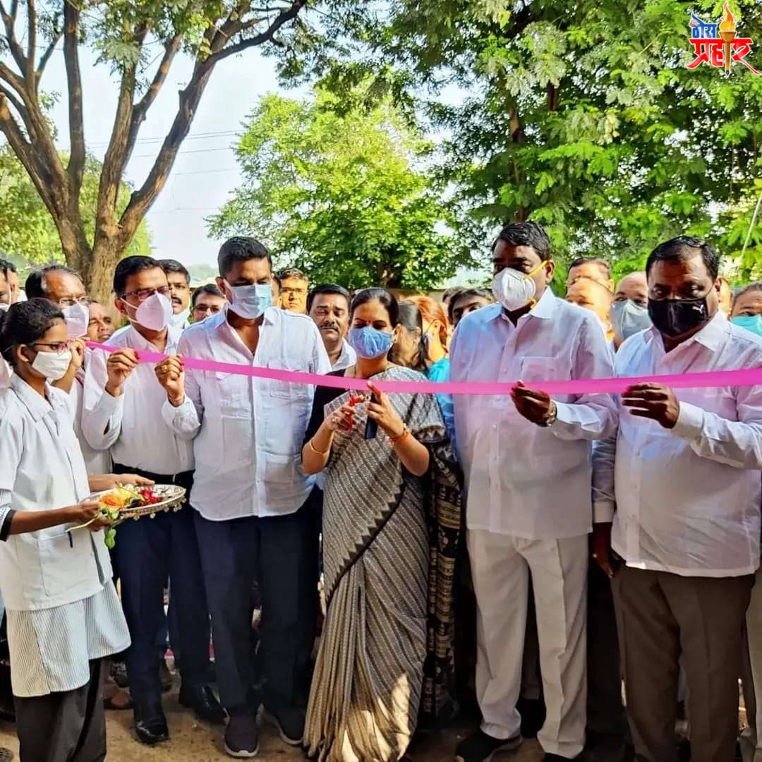 नाशिक, निफाड येथे ना. डॉ. भारती पवार यांचे हस्ते ऑक्सिजन PSA प्लॅन्टचे लोकार्पण संपन्न