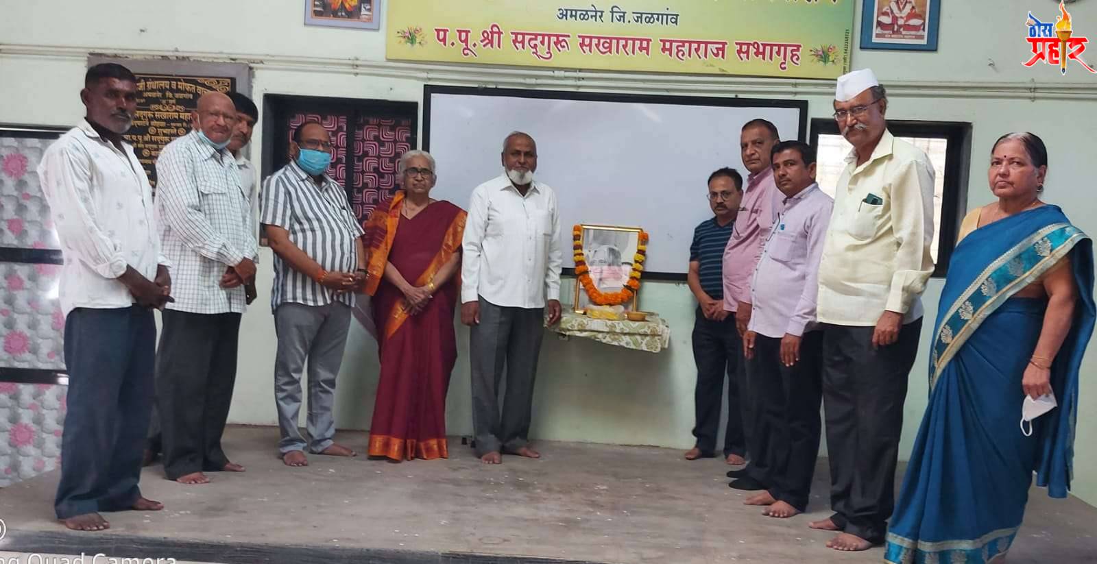 साने गुरुजी ग्रंथालय व मोफत वाचनालयात माजी राष्ट्रपती ए.पी.जे अब्दुल कलाम यांचा जन्मदिवस वाचनप्रेरणा दिवस साजरा..