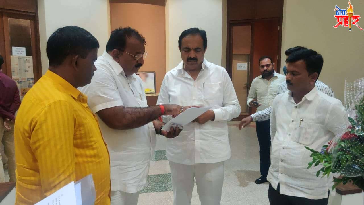 प्रदेशाध्यक्ष नागेश दादा फाटे यांच्या राज्यव्यापी दौऱ्याचा अहवाल सादर करताच जयंत पाटील कडून मिळाली शाबासकीचीच थाप !