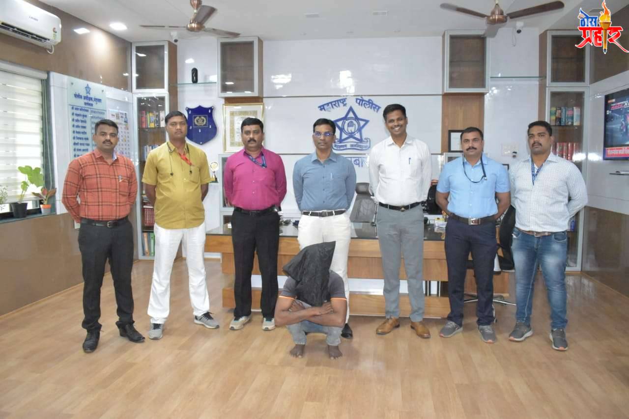 पोलीसांच्या ताब्यातुन पळालेल्या आरोपीतास ४८ तासाच्या आत स्थानिक गुन्हे शाखेने ठोकल्या बेड्या