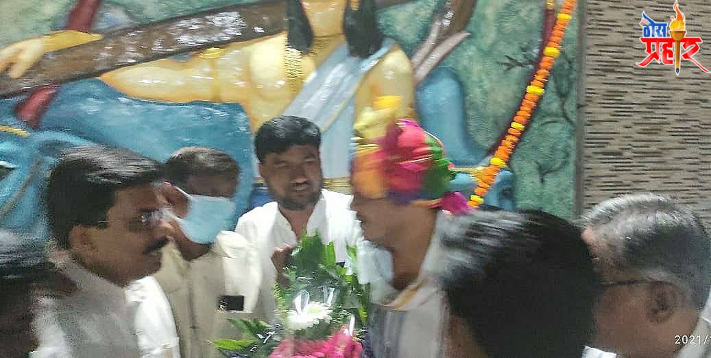 म.बळीराजा लोकोत्सव समितीतर्फे आ.रोहित पवार यांचे स्वागत!