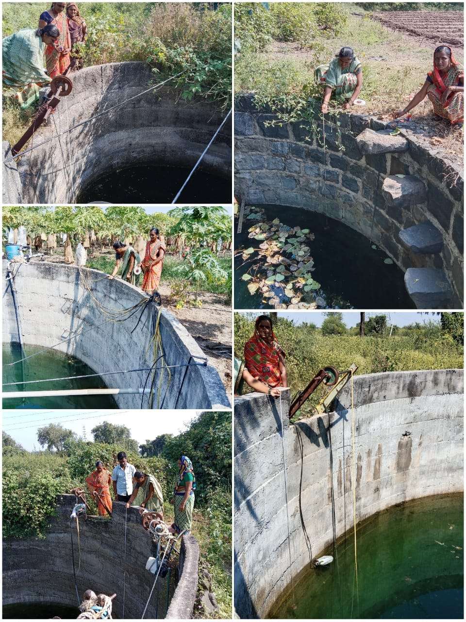 कोंडावळ गावातील जलरागिनी मीना पाटील व उर्मिला पाटील यांच्या जिद्दी कार्यास सलाम