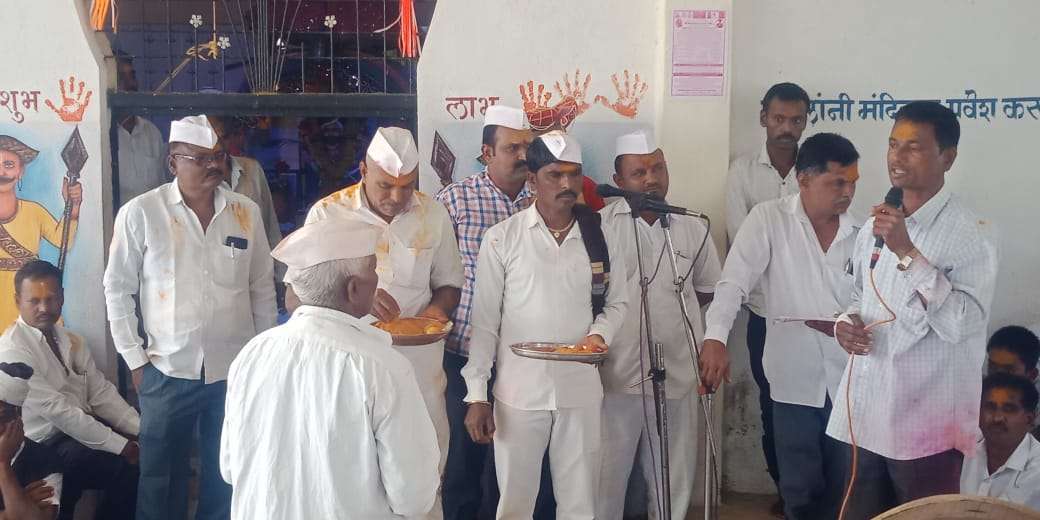 डिग्रस येथे बिरोबा महाराज यात्रा महोत्सवात कोयबा देवस्थान प्राणप्रतिष्ठा आणि ग्रंथ पारायण सोहळा संपन्न