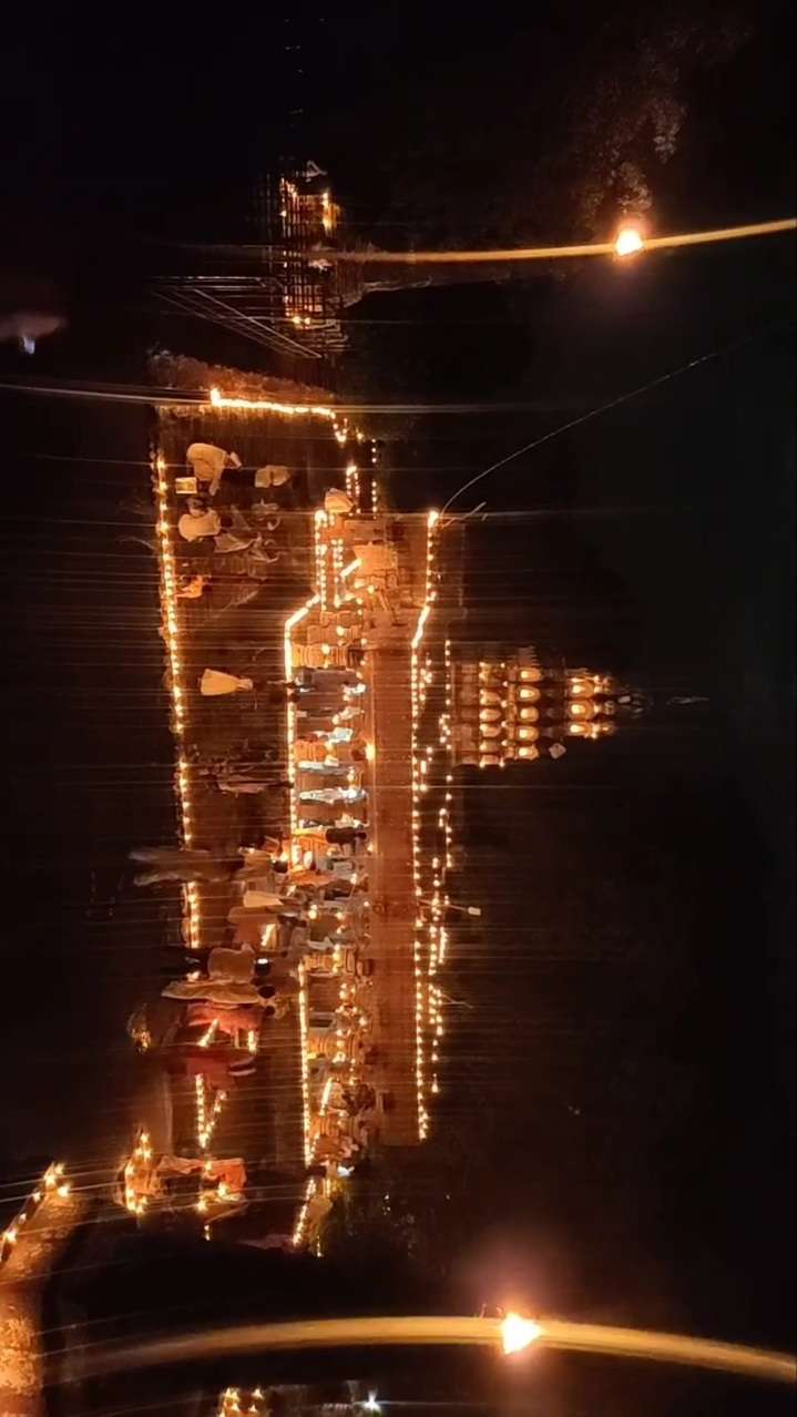 त्रिपुरासुराच्या वधाप्रित्यर्थ घोटनच्या मल्लिकार्जुनेश्वर मंदिरात लक्षद्वीप दिव्यांची दिपांजली ?