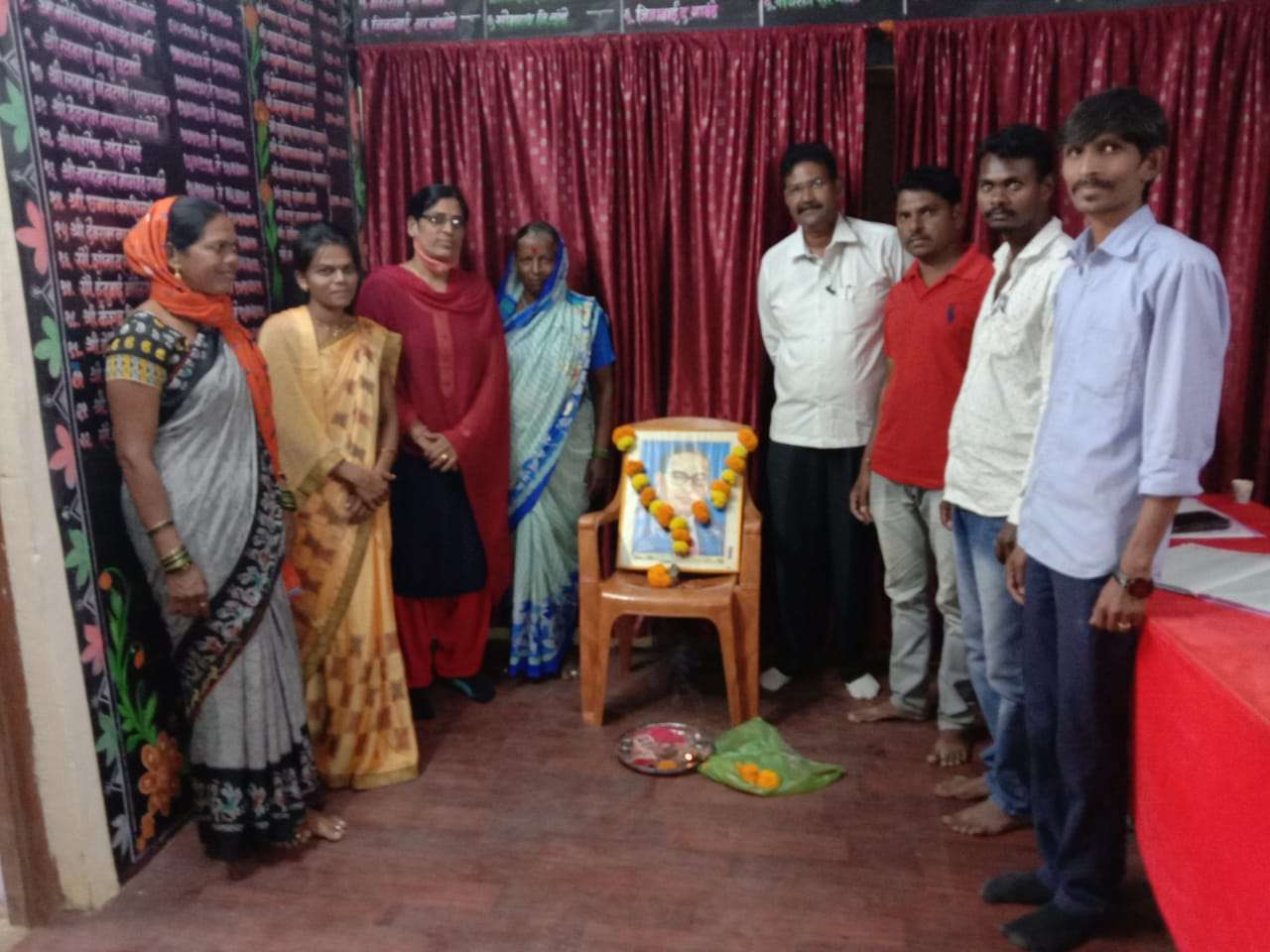 चाचडगाव येथे संविधान दीन साजरा