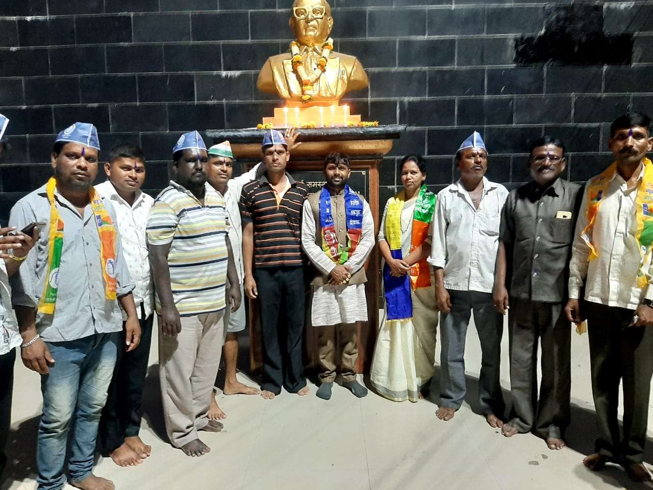 सातपुर सह परीसरात प्रबुद्ध नगरात वंचित तर्फे संविधान दिन उत्साहात साजरा.