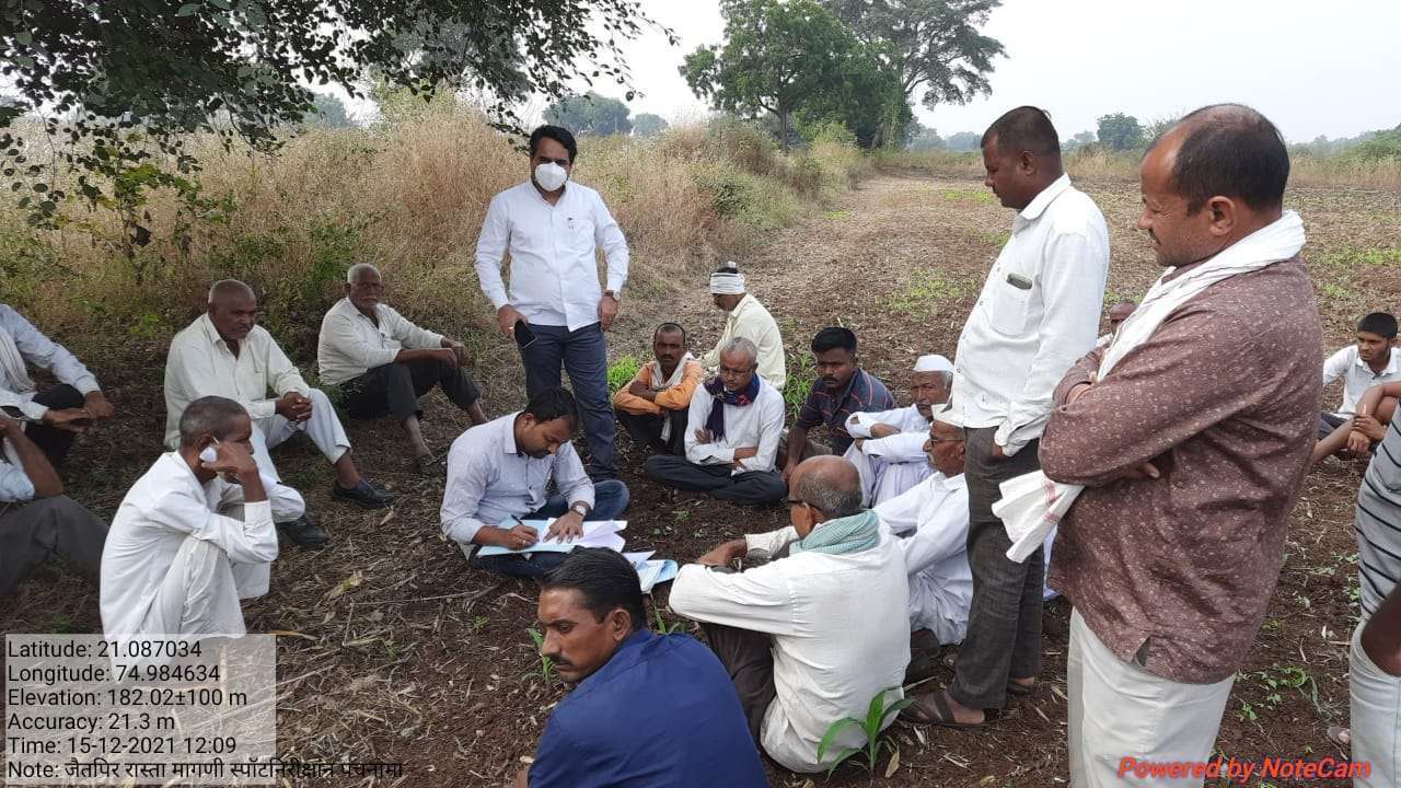 अमळनेर:शेतात जाण्यासाठी वहिवाट रस्ता तहसीलदार यांनी केला मोकळा..!