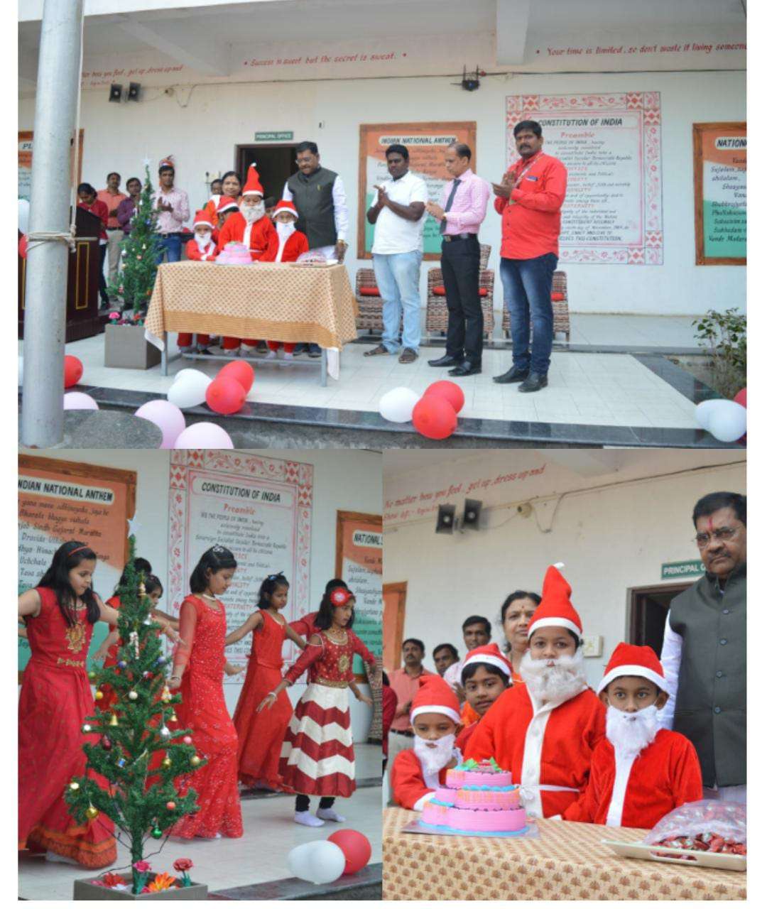 फॅबटेक पब्लिक स्कूलमध्ये ख्रिसमस डे मोठ्या उत्साहात संपन्न