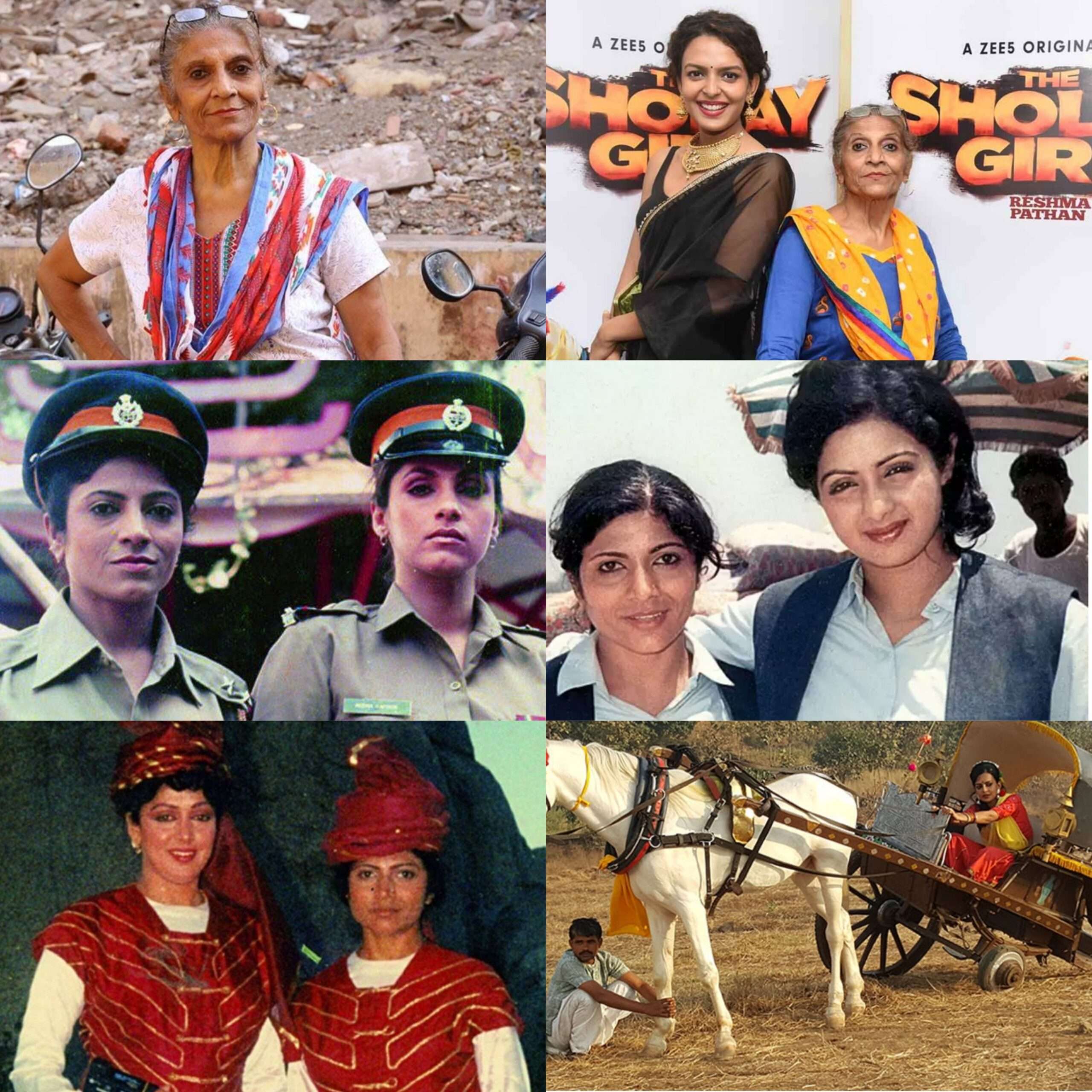 रेशमा पठाण बॉलिवूड मधील पहिली स्टंट वूमन..!शोले गर्ल म्हणून ओळख..! 400 चित्रपट..अनेक वेळा गंभीर दुखापत..!