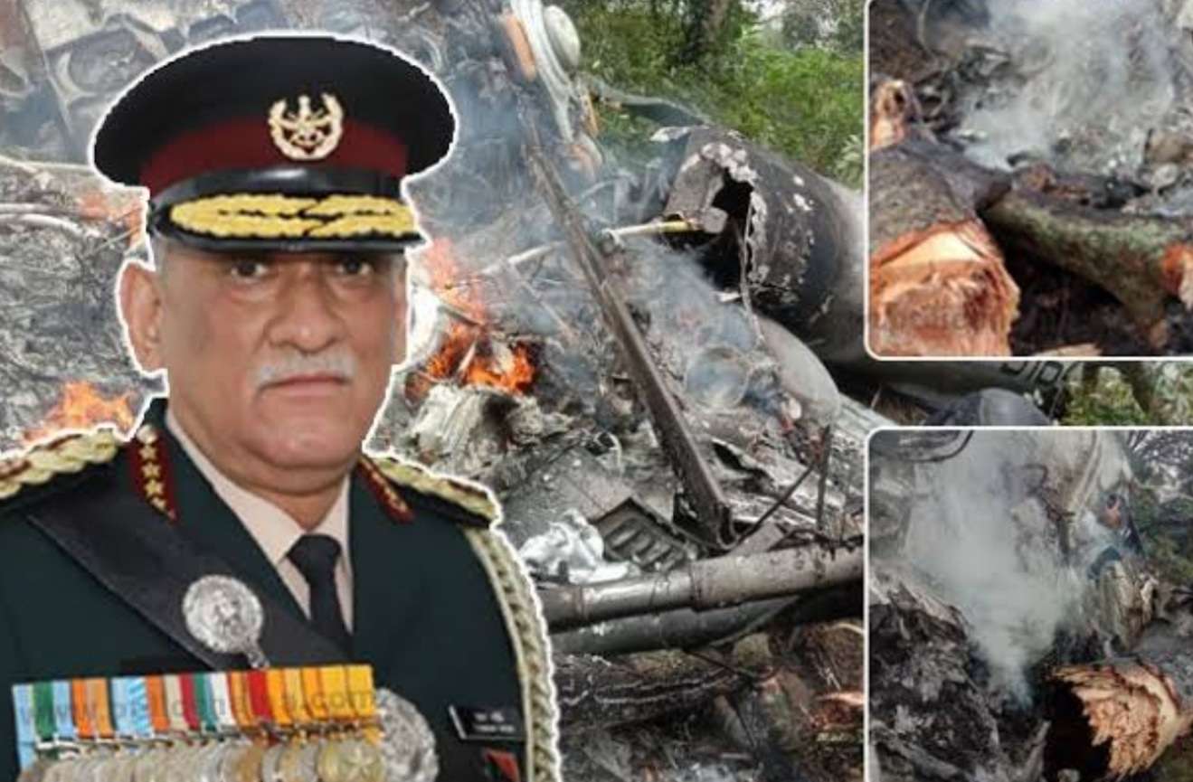 भारताचे पहिले चीफ ऑफ डिफेन्स स्टाफ (सीडीएस) जनरल बिपीन रावत पत्नीसह हेलिकॉप्टर दुर्घटनेत निधन