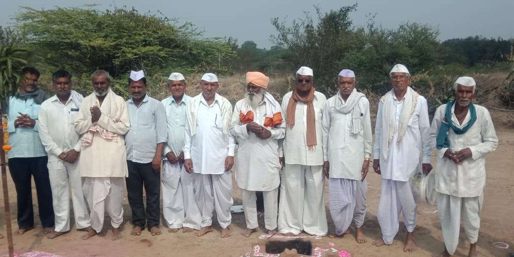 साकेगावच्या बिरोबा माळावर हरिणाम सप्ताह संपन्न