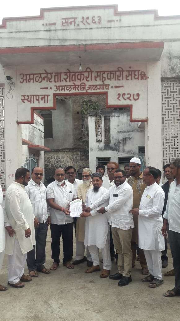 Amalner: शेतकी संघाच्या जागेवर लवकरच मंगल कार्यालय उभारण्याचे आश्वासन..